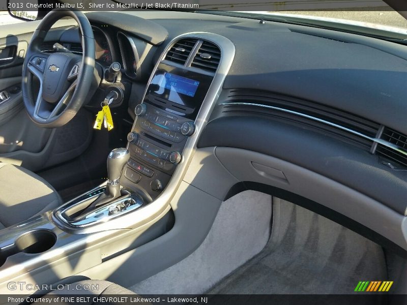 Silver Ice Metallic / Jet Black/Titanium 2013 Chevrolet Malibu LS