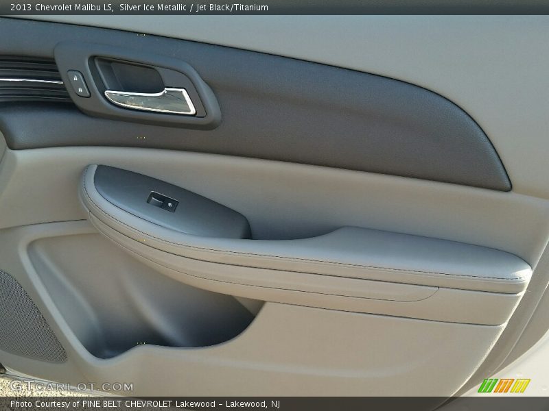 Silver Ice Metallic / Jet Black/Titanium 2013 Chevrolet Malibu LS