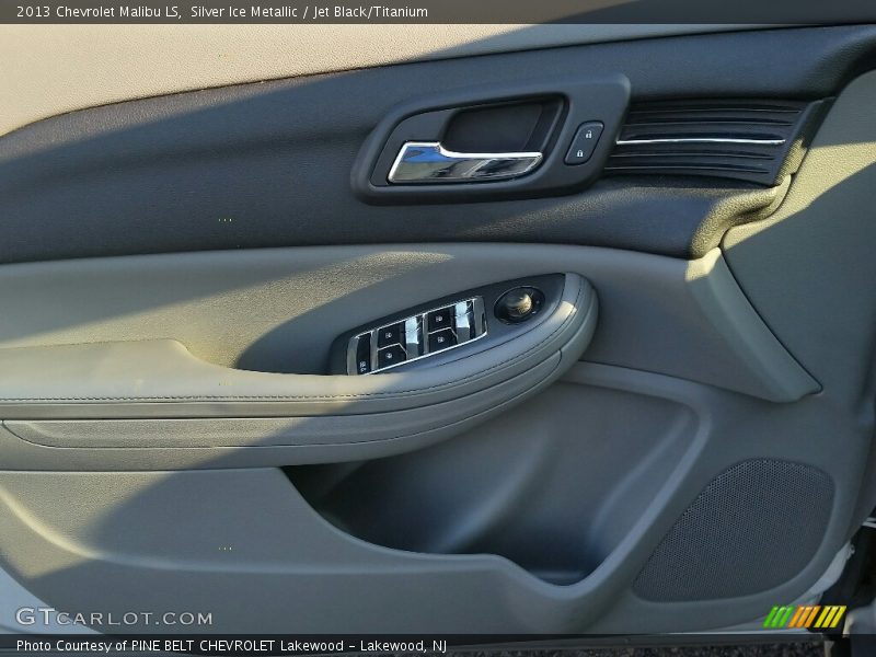 Silver Ice Metallic / Jet Black/Titanium 2013 Chevrolet Malibu LS