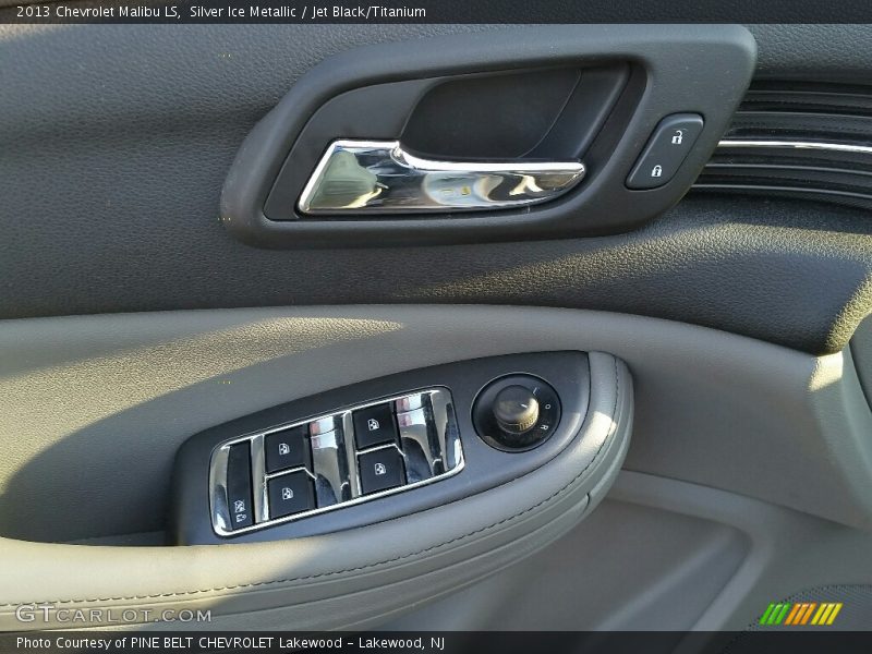 Silver Ice Metallic / Jet Black/Titanium 2013 Chevrolet Malibu LS