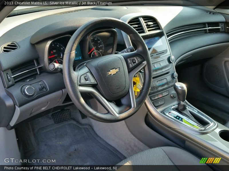 Silver Ice Metallic / Jet Black/Titanium 2013 Chevrolet Malibu LS