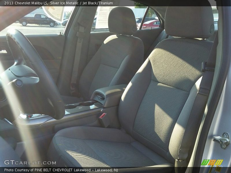 Silver Ice Metallic / Jet Black/Titanium 2013 Chevrolet Malibu LS