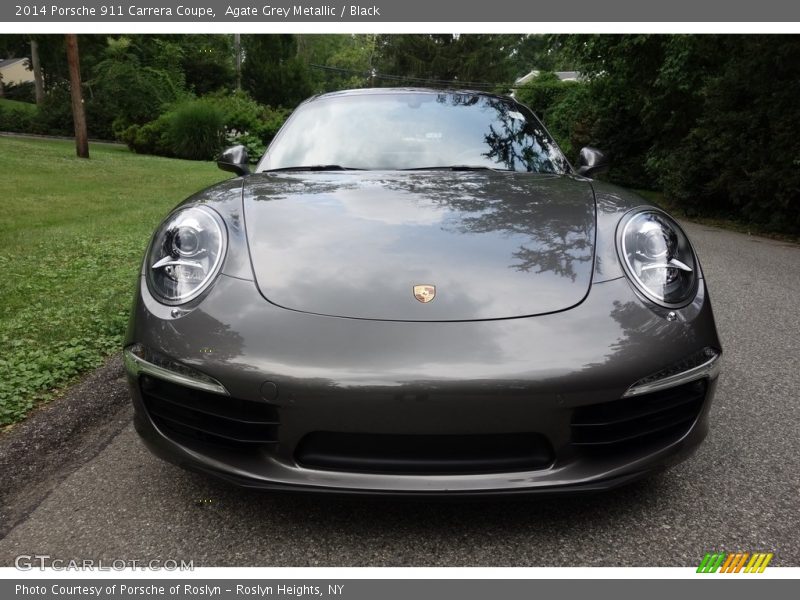 Agate Grey Metallic / Black 2014 Porsche 911 Carrera Coupe