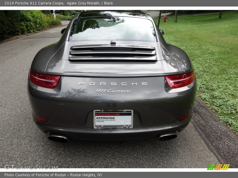 Agate Grey Metallic / Black 2014 Porsche 911 Carrera Coupe