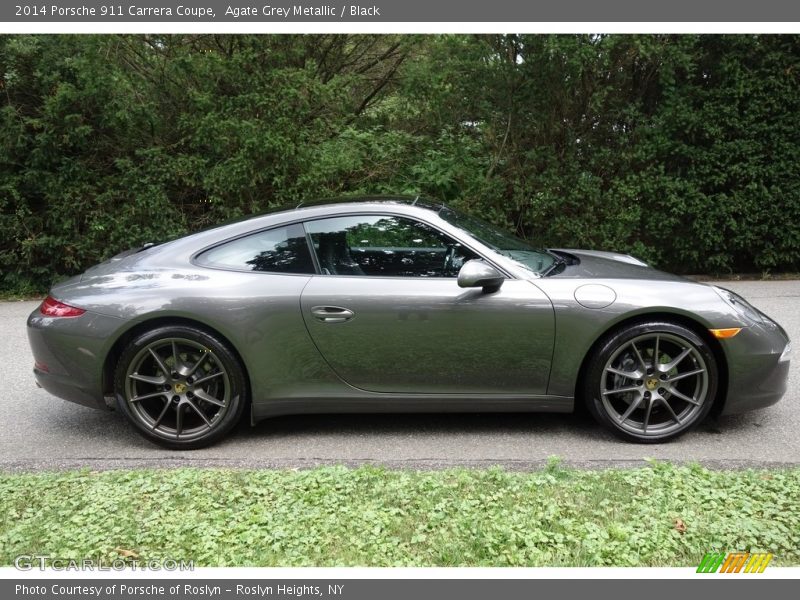 Agate Grey Metallic / Black 2014 Porsche 911 Carrera Coupe
