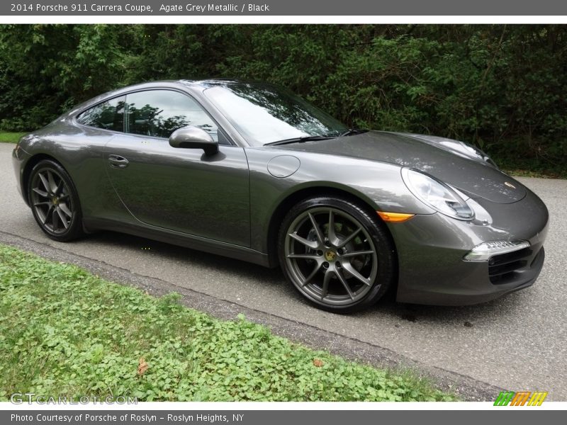Agate Grey Metallic / Black 2014 Porsche 911 Carrera Coupe
