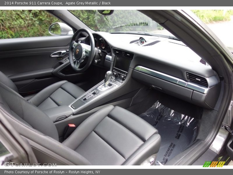 Agate Grey Metallic / Black 2014 Porsche 911 Carrera Coupe