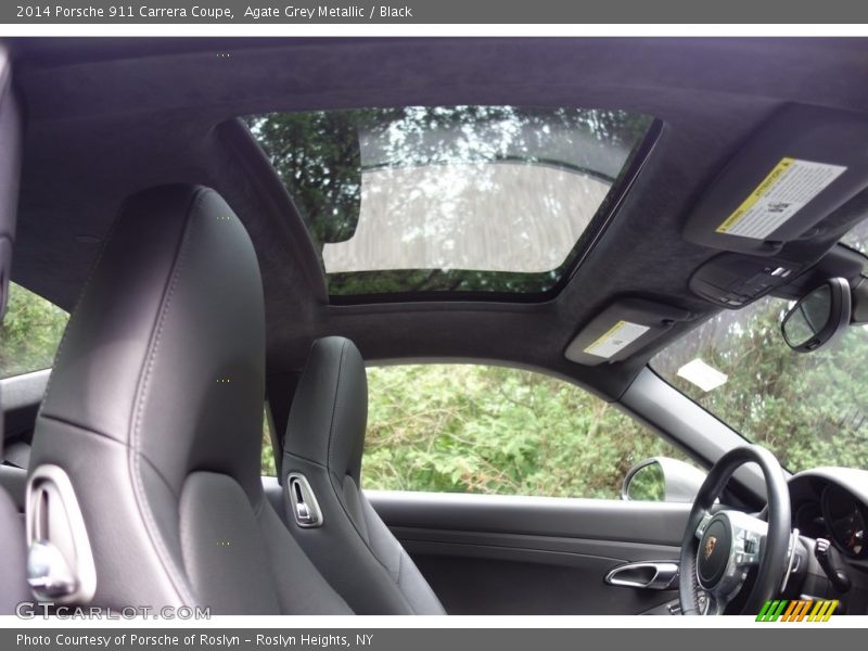 Agate Grey Metallic / Black 2014 Porsche 911 Carrera Coupe