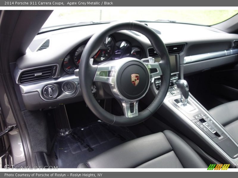 Agate Grey Metallic / Black 2014 Porsche 911 Carrera Coupe