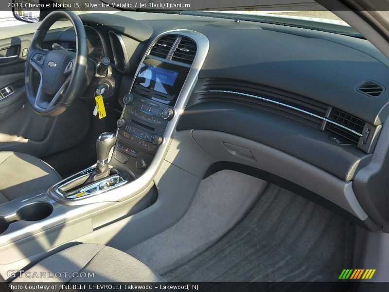Silver Ice Metallic / Jet Black/Titanium 2013 Chevrolet Malibu LS