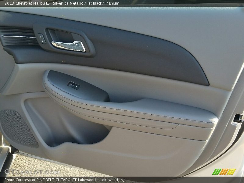 Silver Ice Metallic / Jet Black/Titanium 2013 Chevrolet Malibu LS