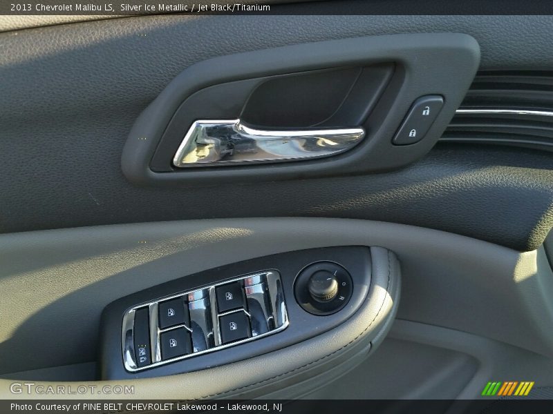 Silver Ice Metallic / Jet Black/Titanium 2013 Chevrolet Malibu LS