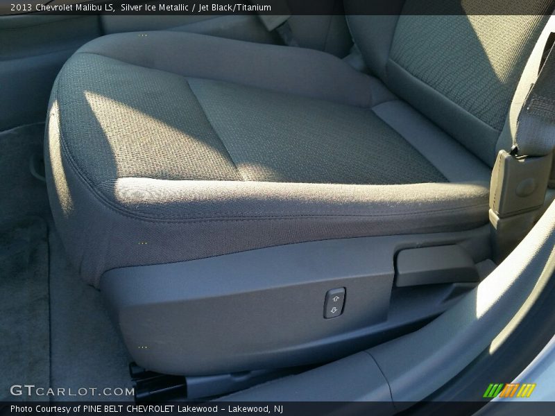 Silver Ice Metallic / Jet Black/Titanium 2013 Chevrolet Malibu LS