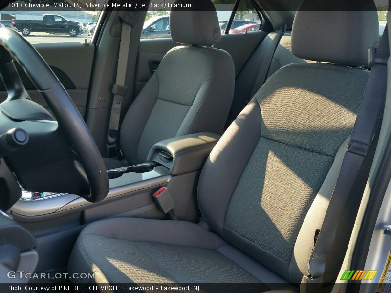 Silver Ice Metallic / Jet Black/Titanium 2013 Chevrolet Malibu LS