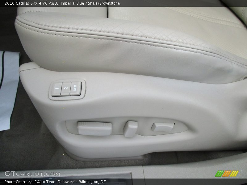 Imperial Blue / Shale/Brownstone 2010 Cadillac SRX 4 V6 AWD