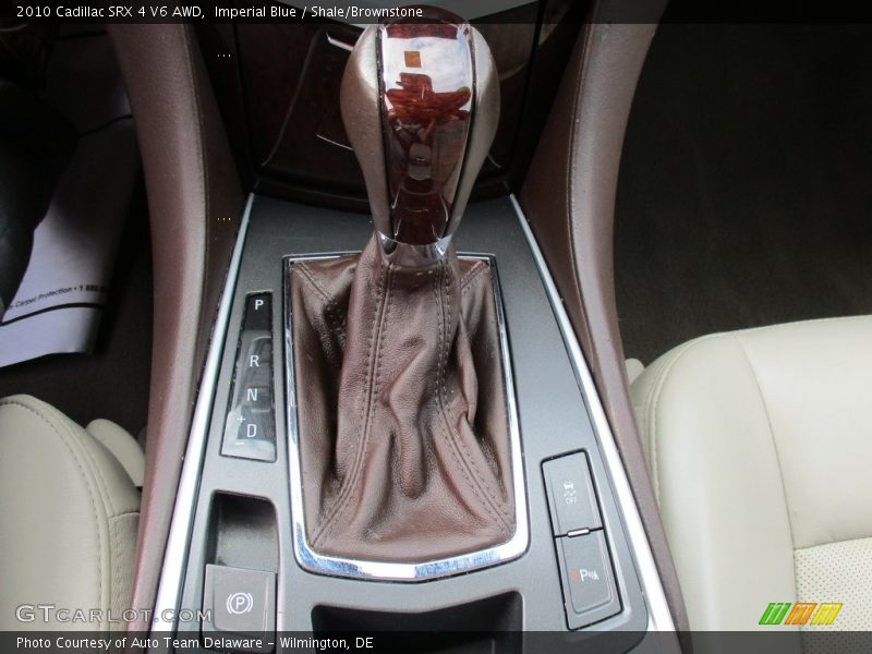 Imperial Blue / Shale/Brownstone 2010 Cadillac SRX 4 V6 AWD