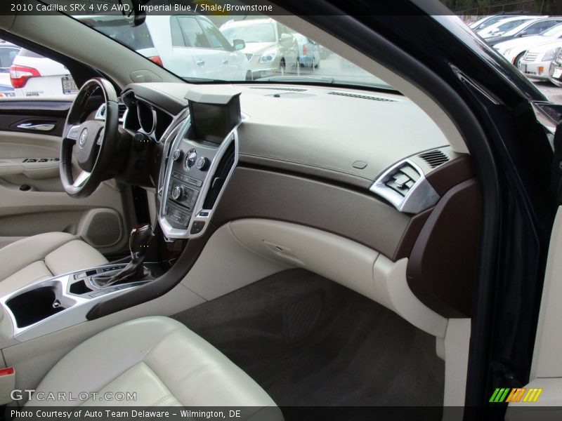 Imperial Blue / Shale/Brownstone 2010 Cadillac SRX 4 V6 AWD