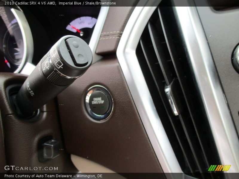 Imperial Blue / Shale/Brownstone 2010 Cadillac SRX 4 V6 AWD