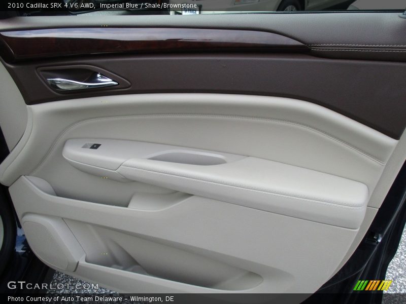 Imperial Blue / Shale/Brownstone 2010 Cadillac SRX 4 V6 AWD
