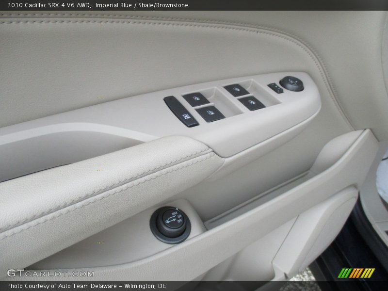 Imperial Blue / Shale/Brownstone 2010 Cadillac SRX 4 V6 AWD