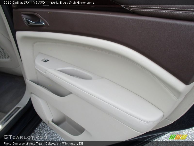 Imperial Blue / Shale/Brownstone 2010 Cadillac SRX 4 V6 AWD
