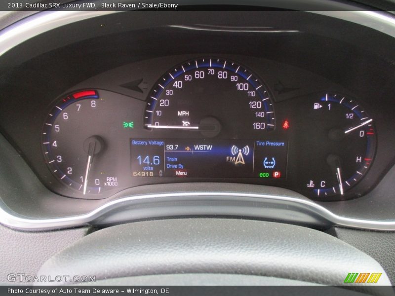 Black Raven / Shale/Ebony 2013 Cadillac SRX Luxury FWD