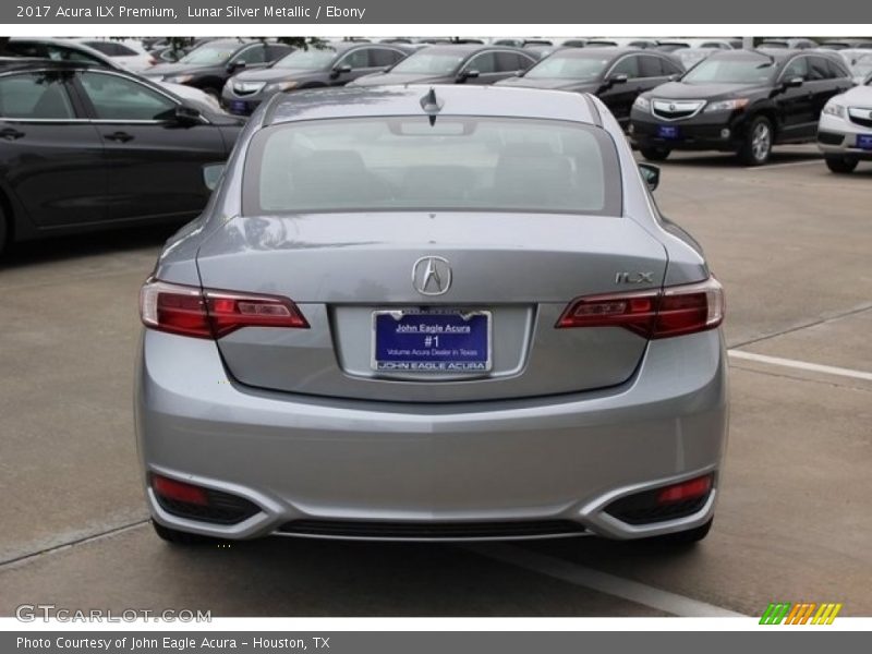 Lunar Silver Metallic / Ebony 2017 Acura ILX Premium