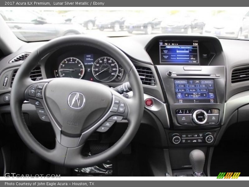 Lunar Silver Metallic / Ebony 2017 Acura ILX Premium