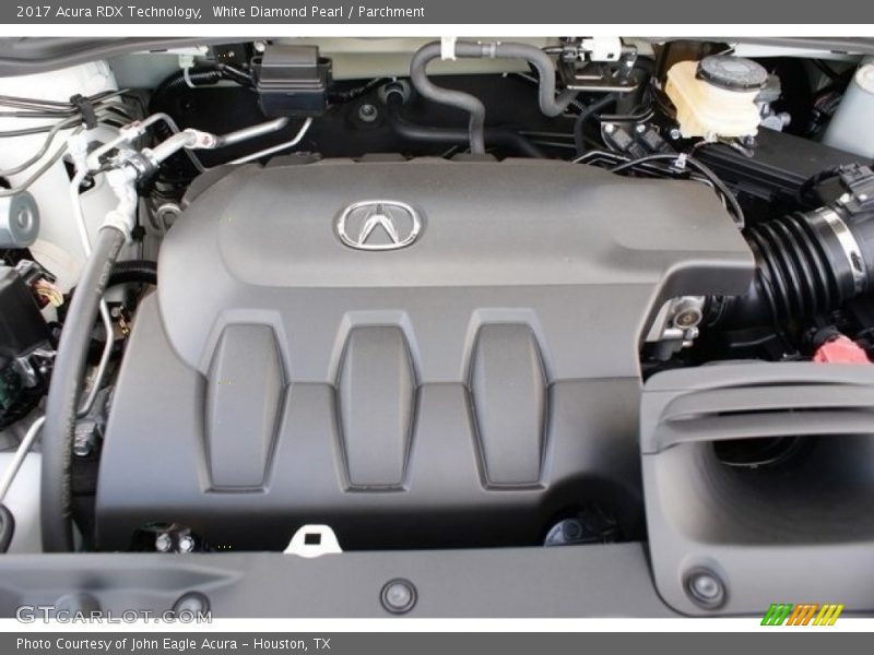 White Diamond Pearl / Parchment 2017 Acura RDX Technology