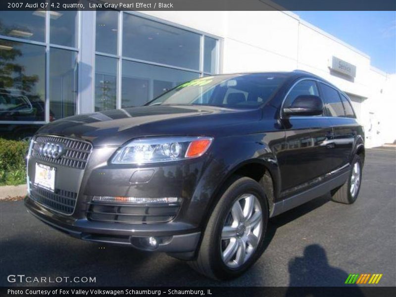 Lava Gray Pearl Effect / Black 2007 Audi Q7 4.2 quattro