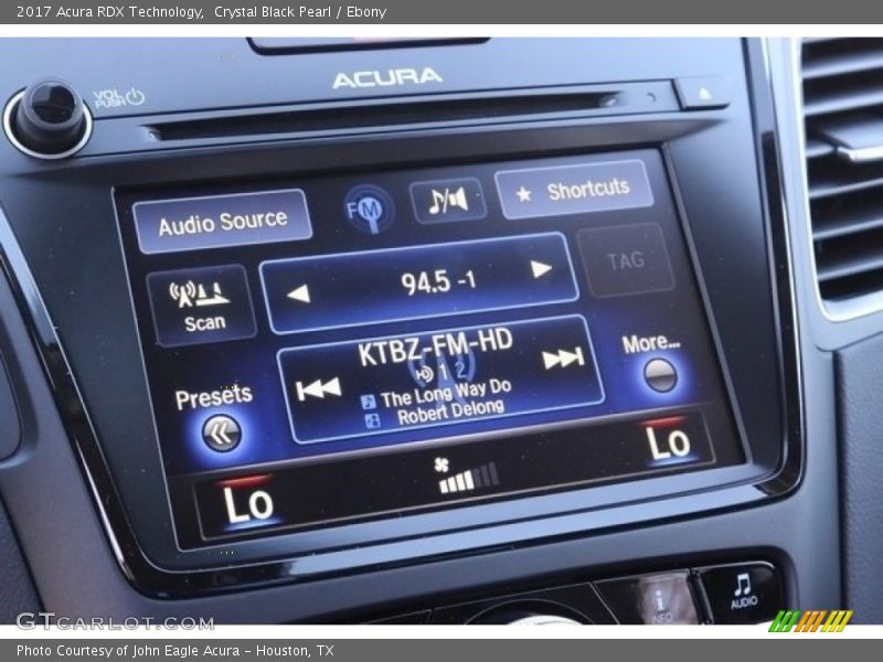 Crystal Black Pearl / Ebony 2017 Acura RDX Technology