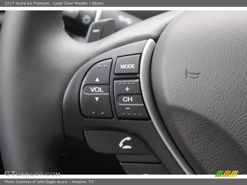 Lunar Silver Metallic / Ebony 2017 Acura ILX Premium