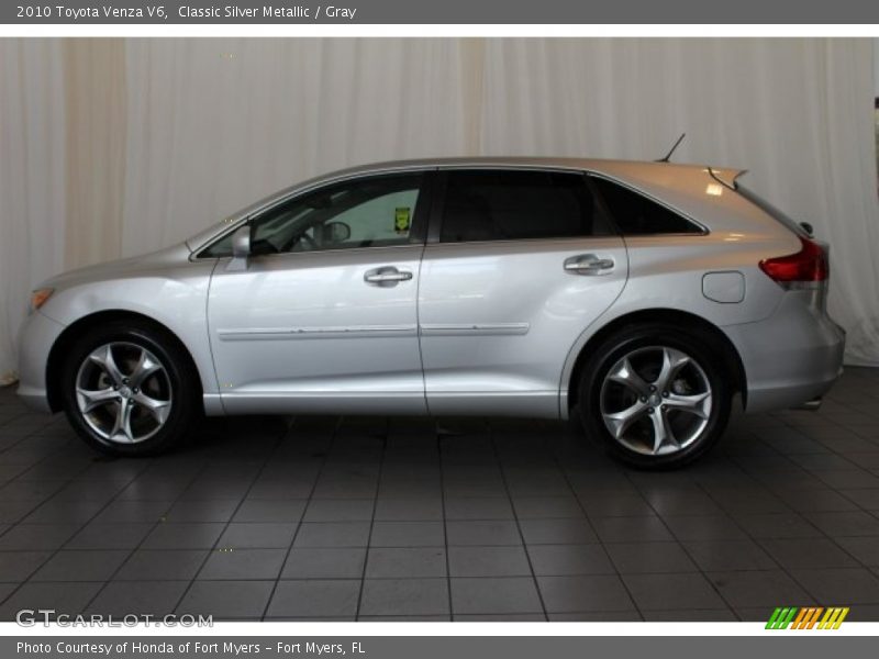 Classic Silver Metallic / Gray 2010 Toyota Venza V6