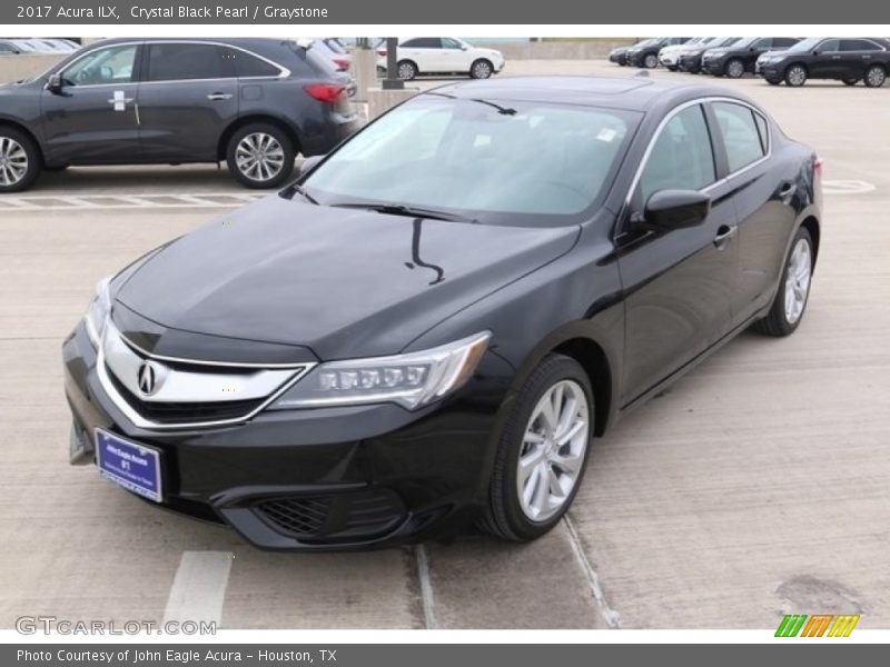 Crystal Black Pearl / Graystone 2017 Acura ILX