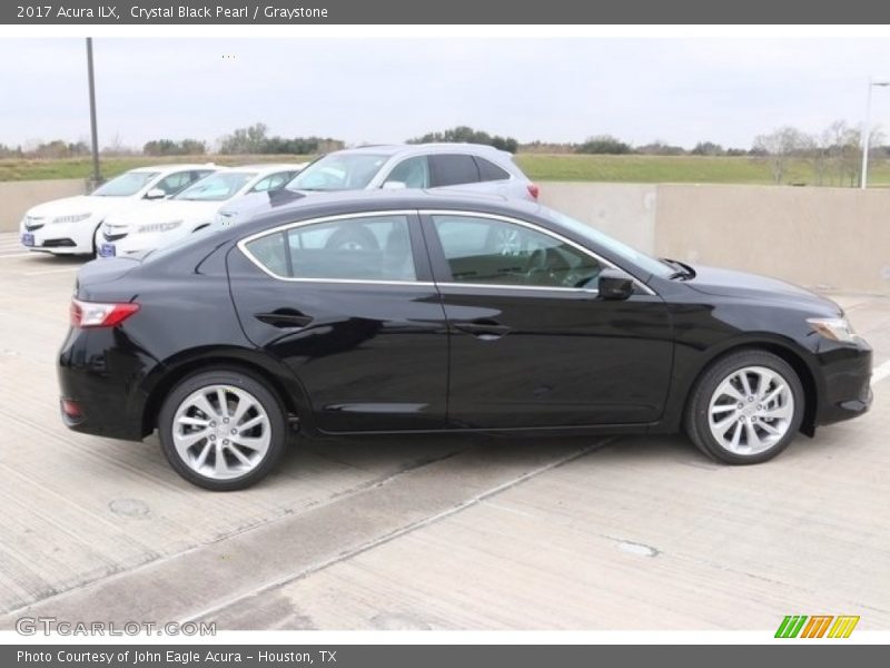 Crystal Black Pearl / Graystone 2017 Acura ILX