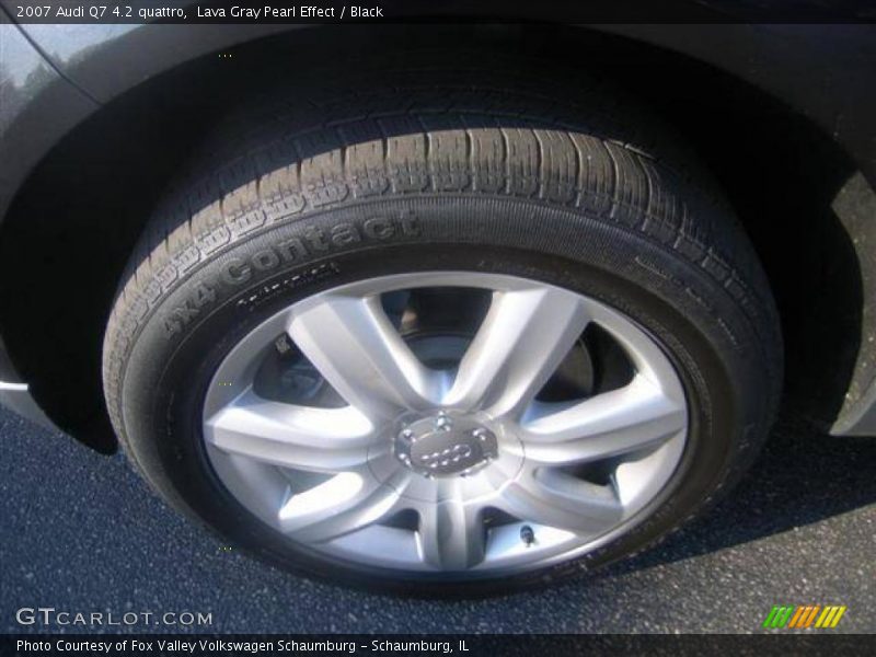 Lava Gray Pearl Effect / Black 2007 Audi Q7 4.2 quattro