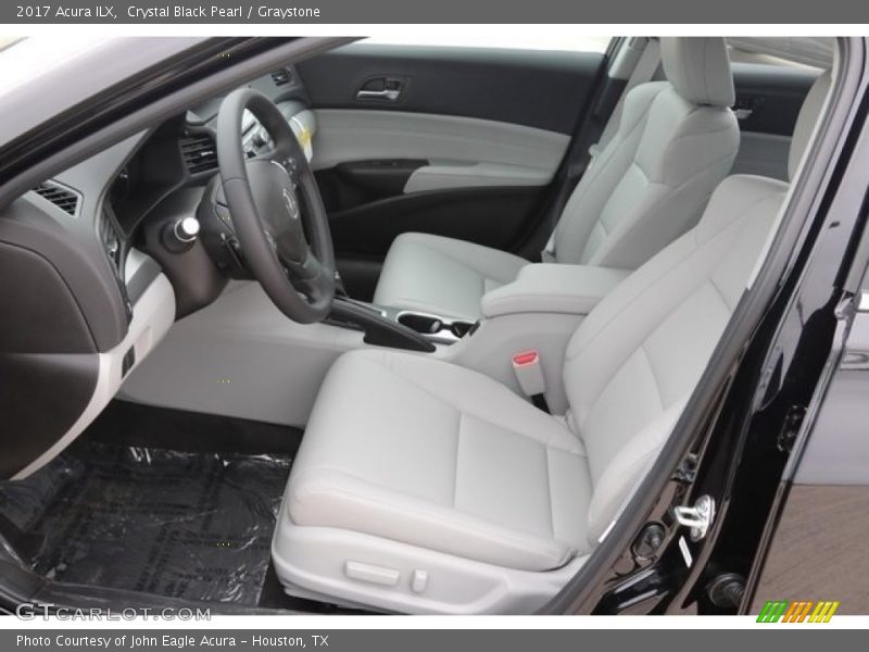 Crystal Black Pearl / Graystone 2017 Acura ILX