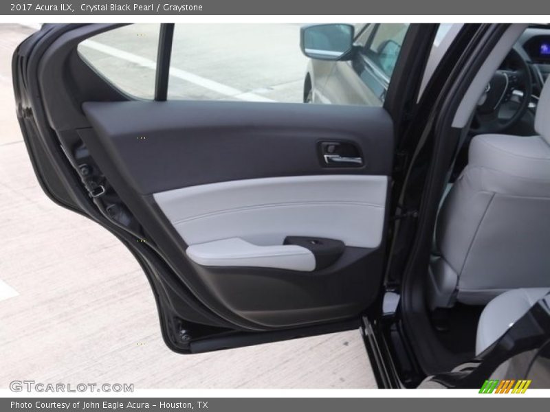 Crystal Black Pearl / Graystone 2017 Acura ILX