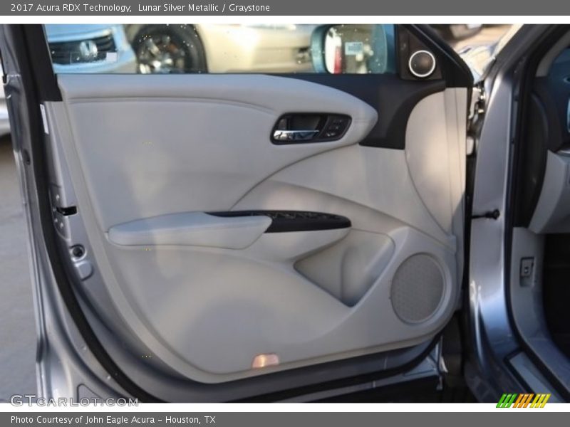 Lunar Silver Metallic / Graystone 2017 Acura RDX Technology