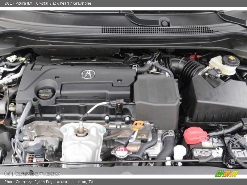 Crystal Black Pearl / Graystone 2017 Acura ILX