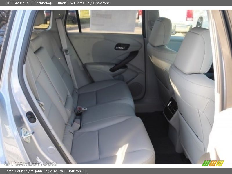 Lunar Silver Metallic / Graystone 2017 Acura RDX Technology