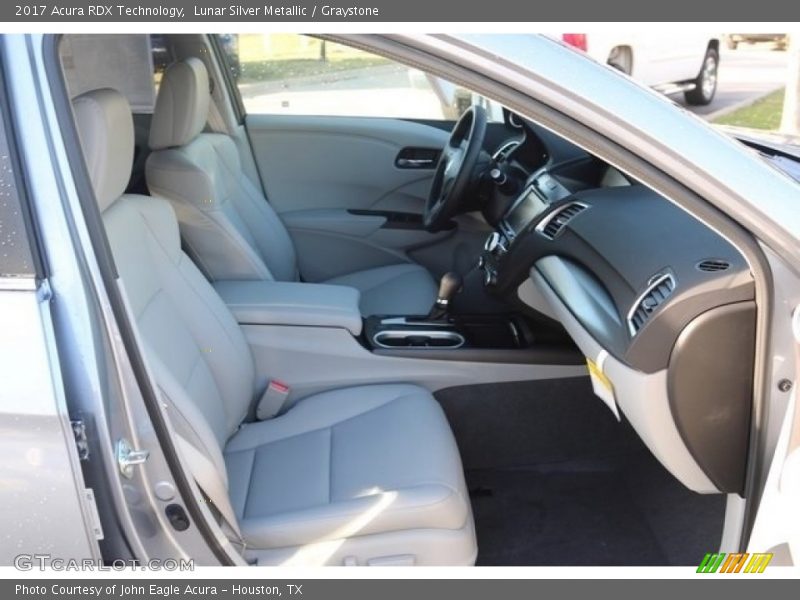 Lunar Silver Metallic / Graystone 2017 Acura RDX Technology