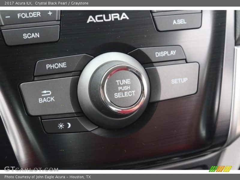 Crystal Black Pearl / Graystone 2017 Acura ILX