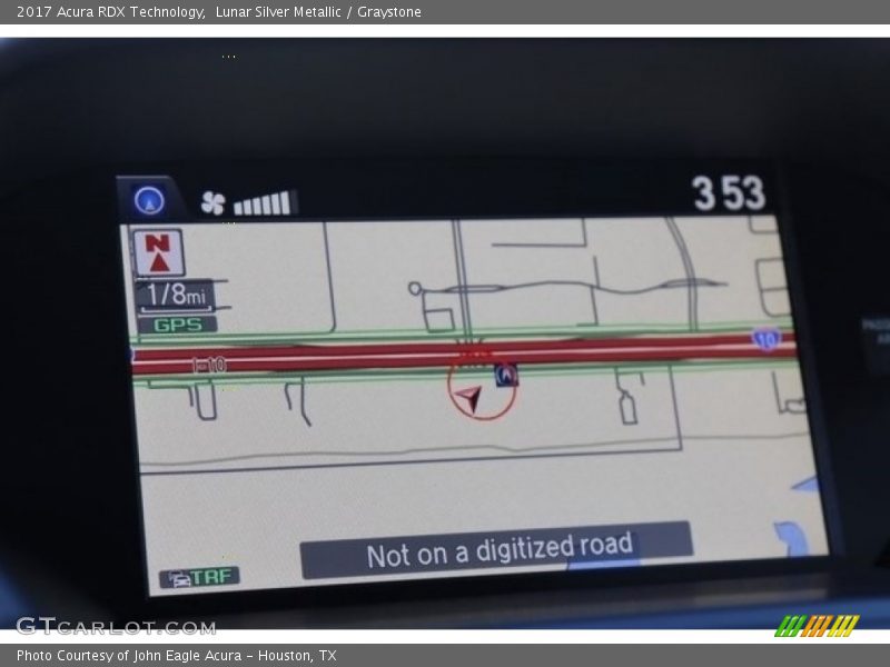 Lunar Silver Metallic / Graystone 2017 Acura RDX Technology