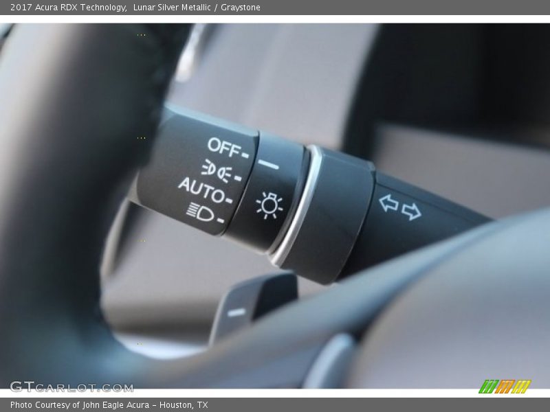 Lunar Silver Metallic / Graystone 2017 Acura RDX Technology