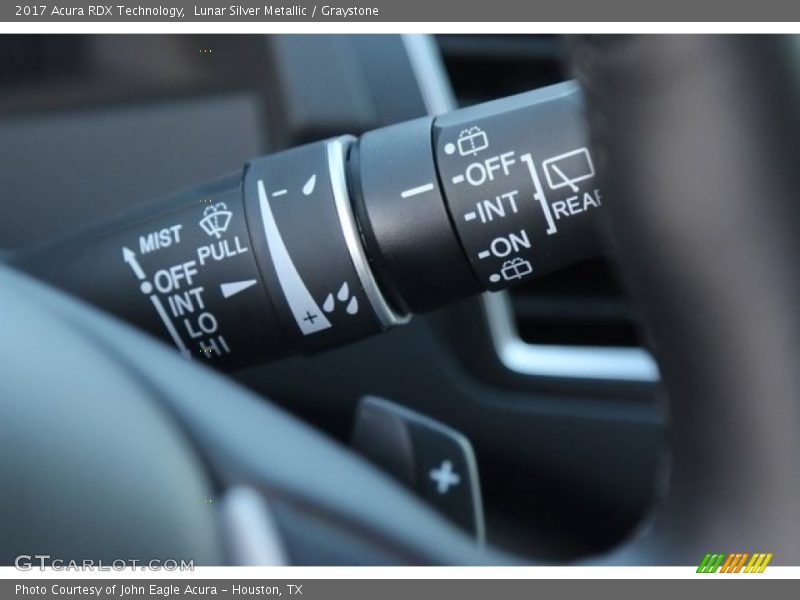 Lunar Silver Metallic / Graystone 2017 Acura RDX Technology