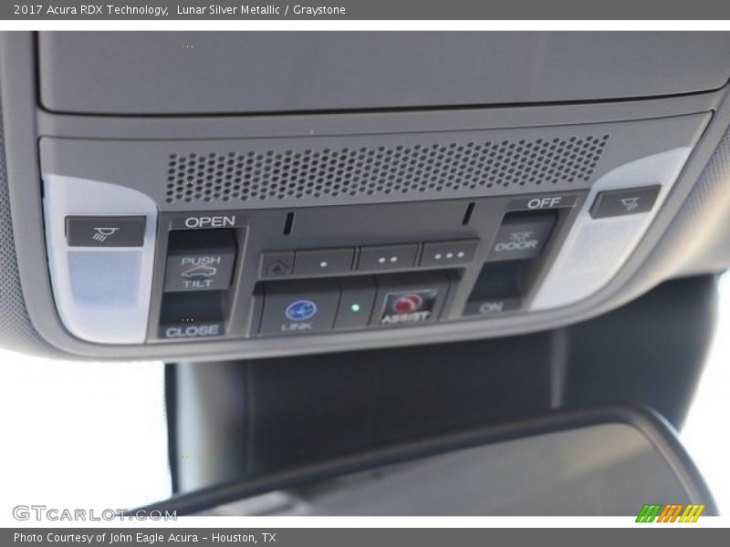 Lunar Silver Metallic / Graystone 2017 Acura RDX Technology