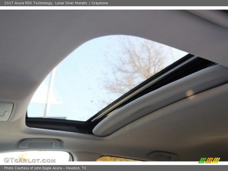 Lunar Silver Metallic / Graystone 2017 Acura RDX Technology