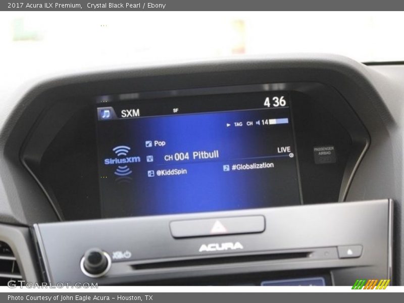 Crystal Black Pearl / Ebony 2017 Acura ILX Premium
