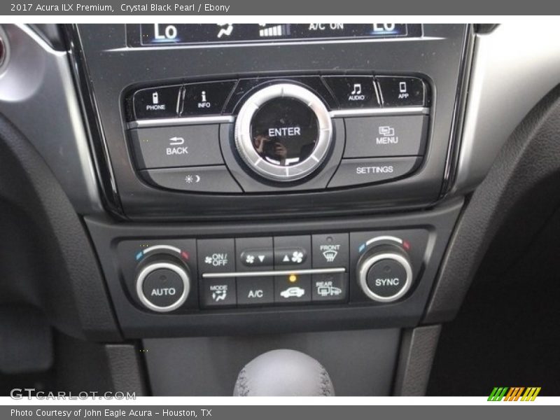 Crystal Black Pearl / Ebony 2017 Acura ILX Premium